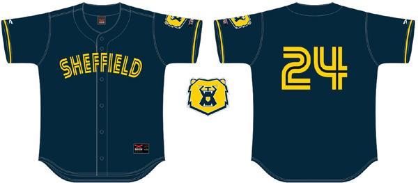Sheffield Bruins Shirt Flatback Mesh