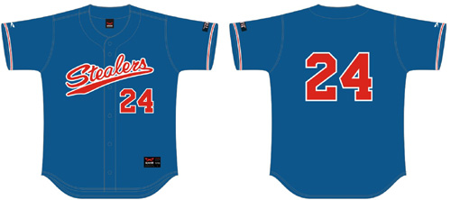 Hamburg Stealers Shirt,Flatback Mesh: Royal