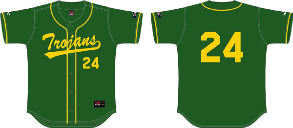 Maglia Liverpool Trojans, verde scuro: Maglia Flatback