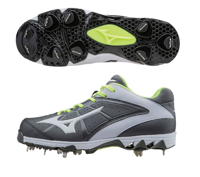 Mizuno 9-Spike Swift 4 Low Mujer: gris