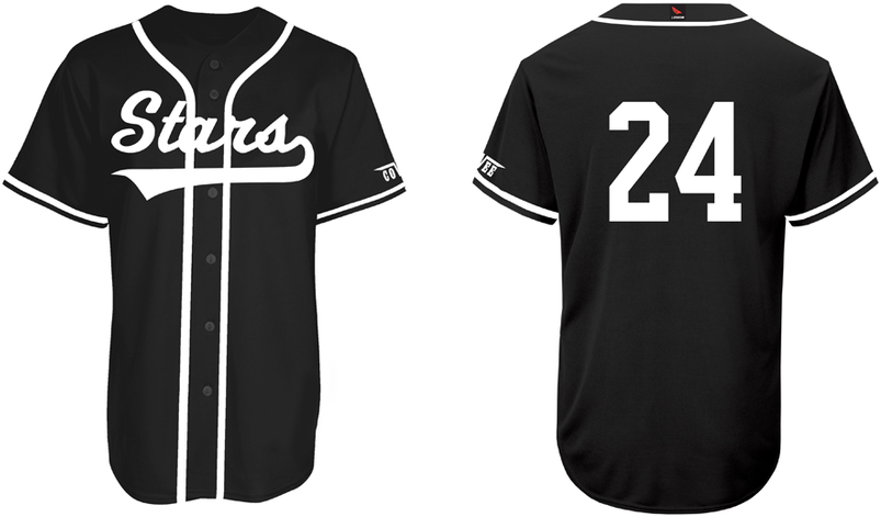 Mortsel Stars Jersey: Black