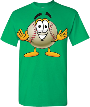 Mr. Baseball T-Shirt Pink: Hands BF
