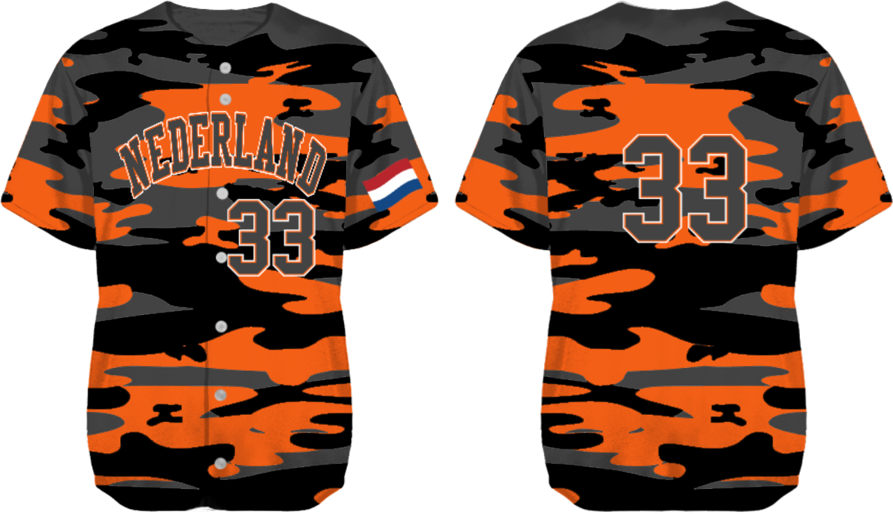 Camisa Nederland #017: Flatback Mesh