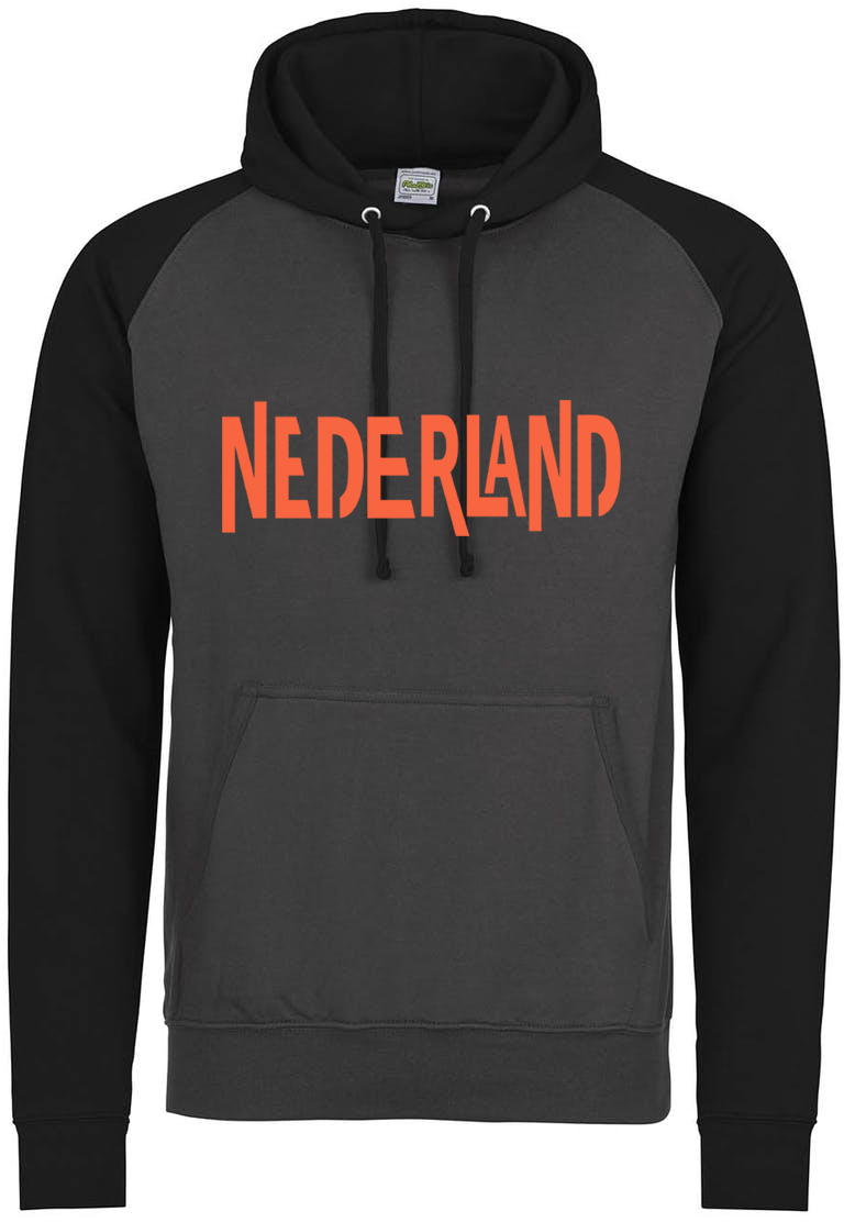 Sudadera con capucha en contraste Nederland O.S.