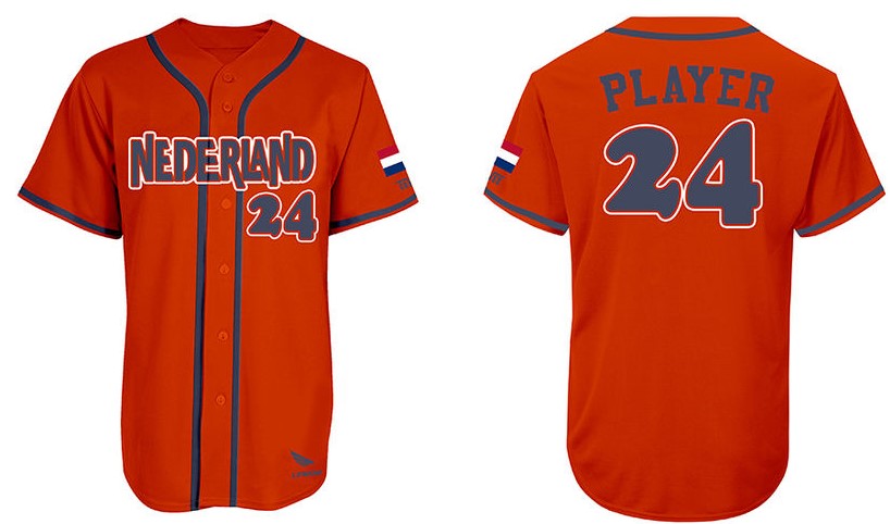 Maglia Paesi Bassi Giochi Olimpici di Atene, arancione: Maglia Flatback