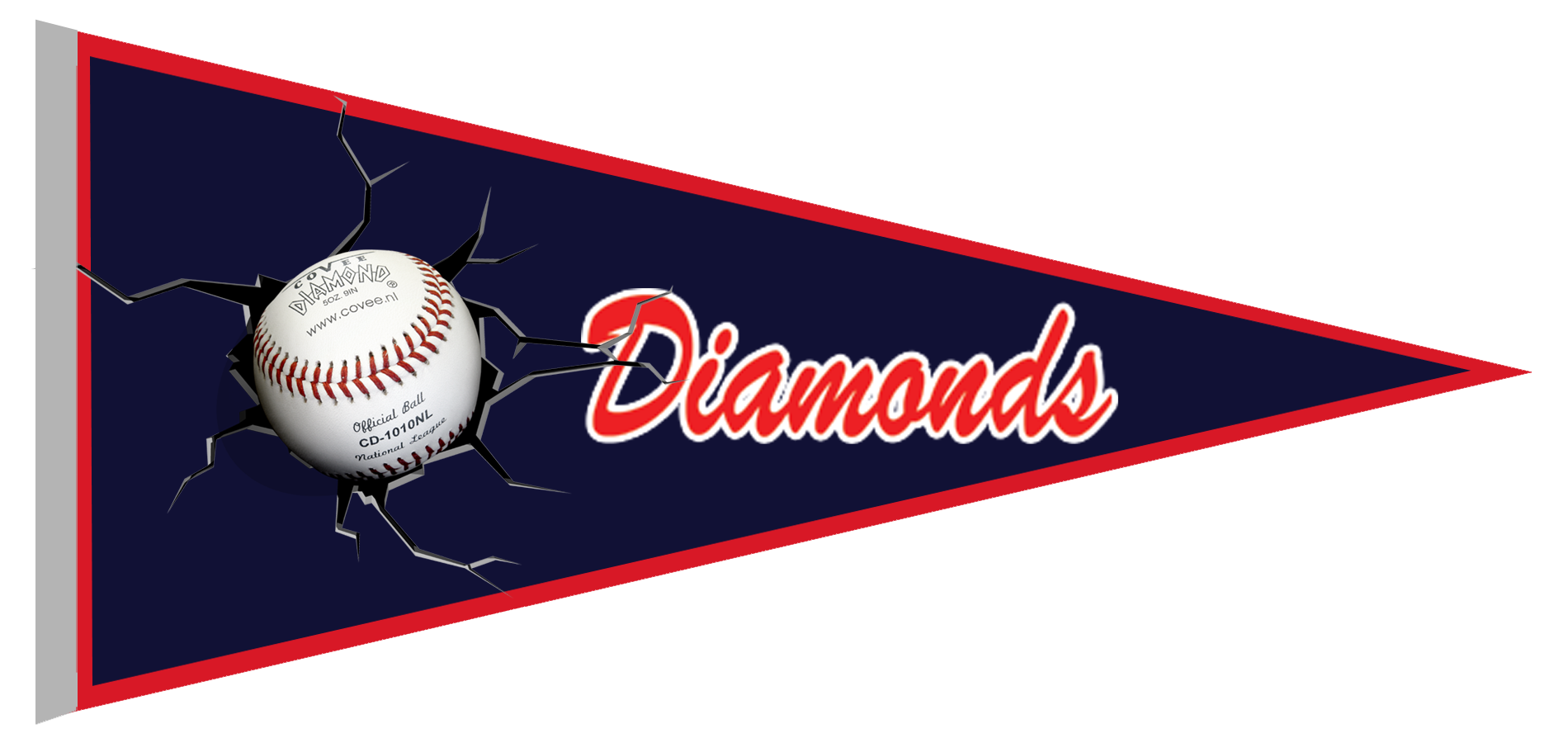 Banderin Nieuwegein Diamonds