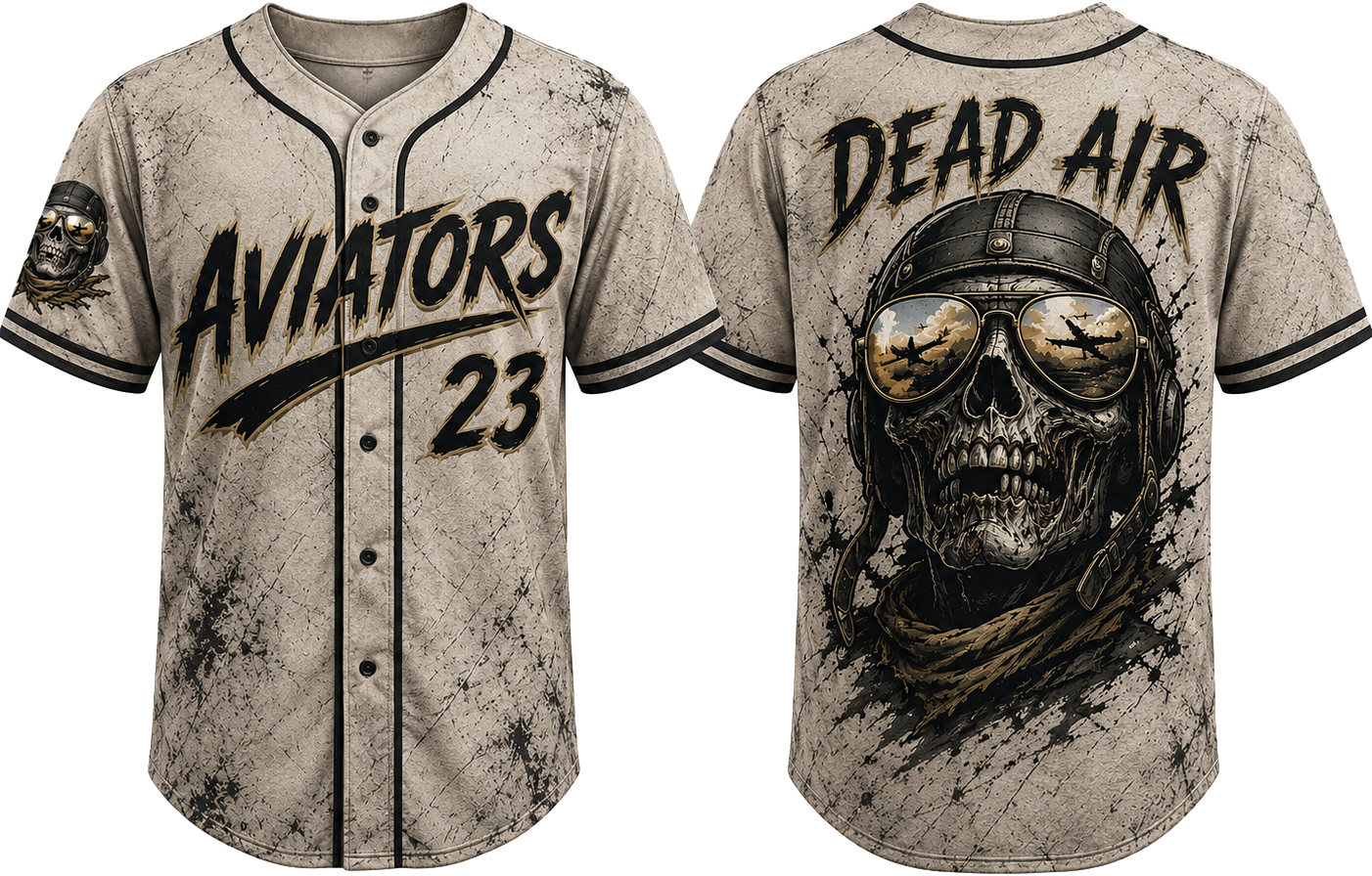 Party Jersey Mesh: Aviators