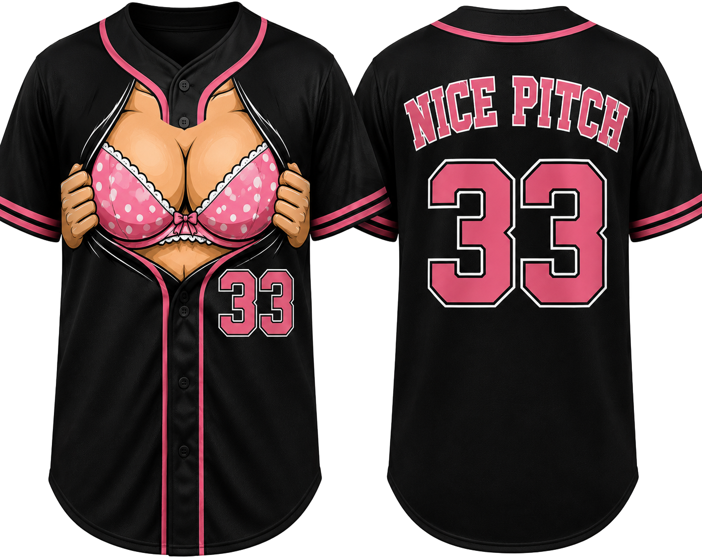 Party Jersey Mesh: Boobs