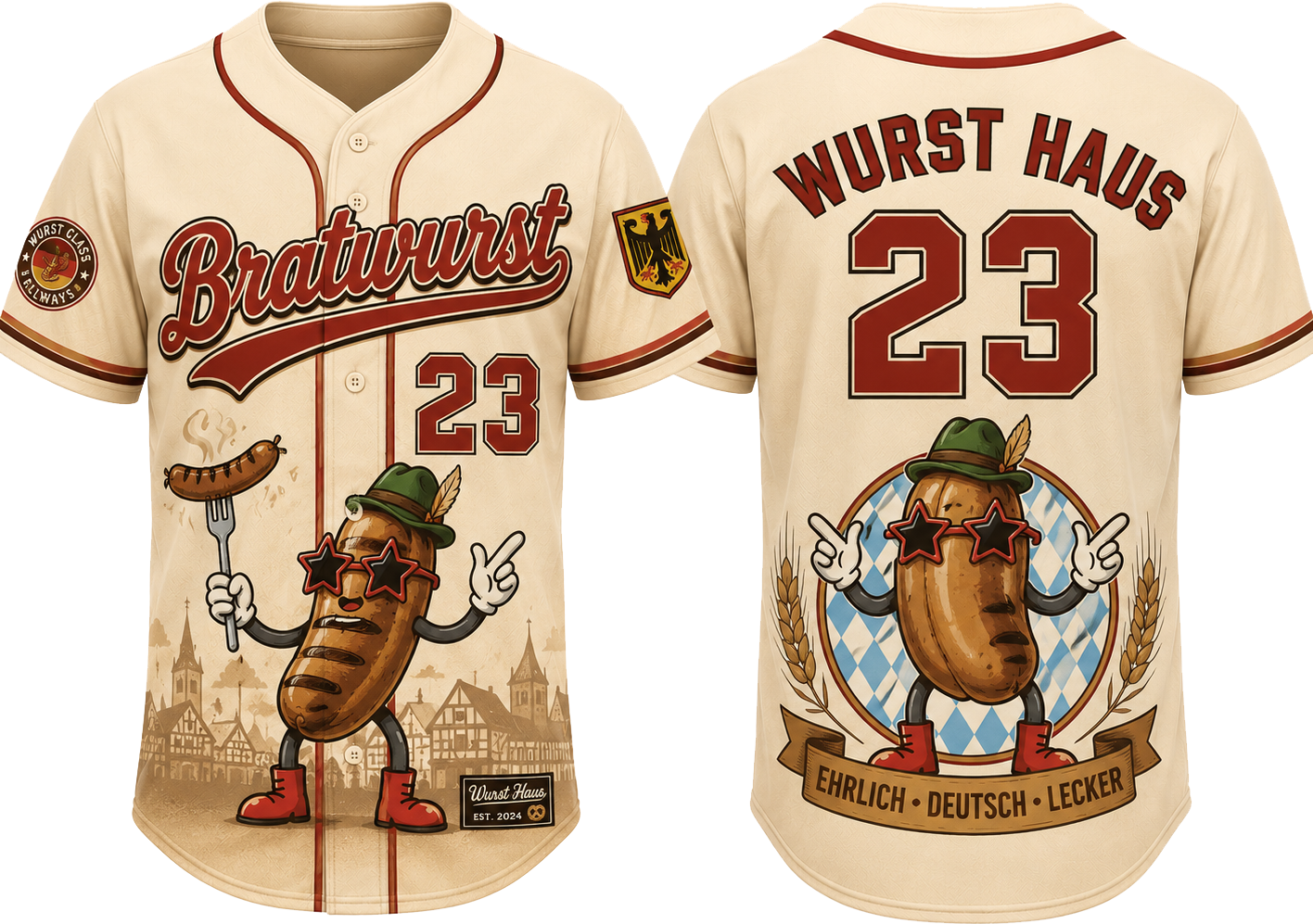 Party Jersey Mesh: