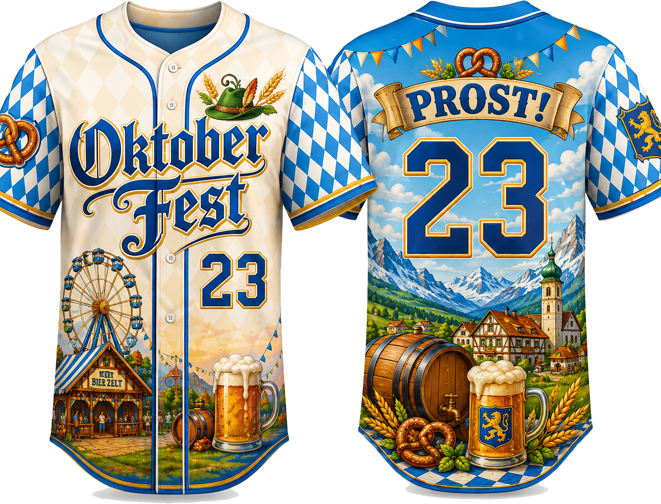 Party Jersey Mesh: