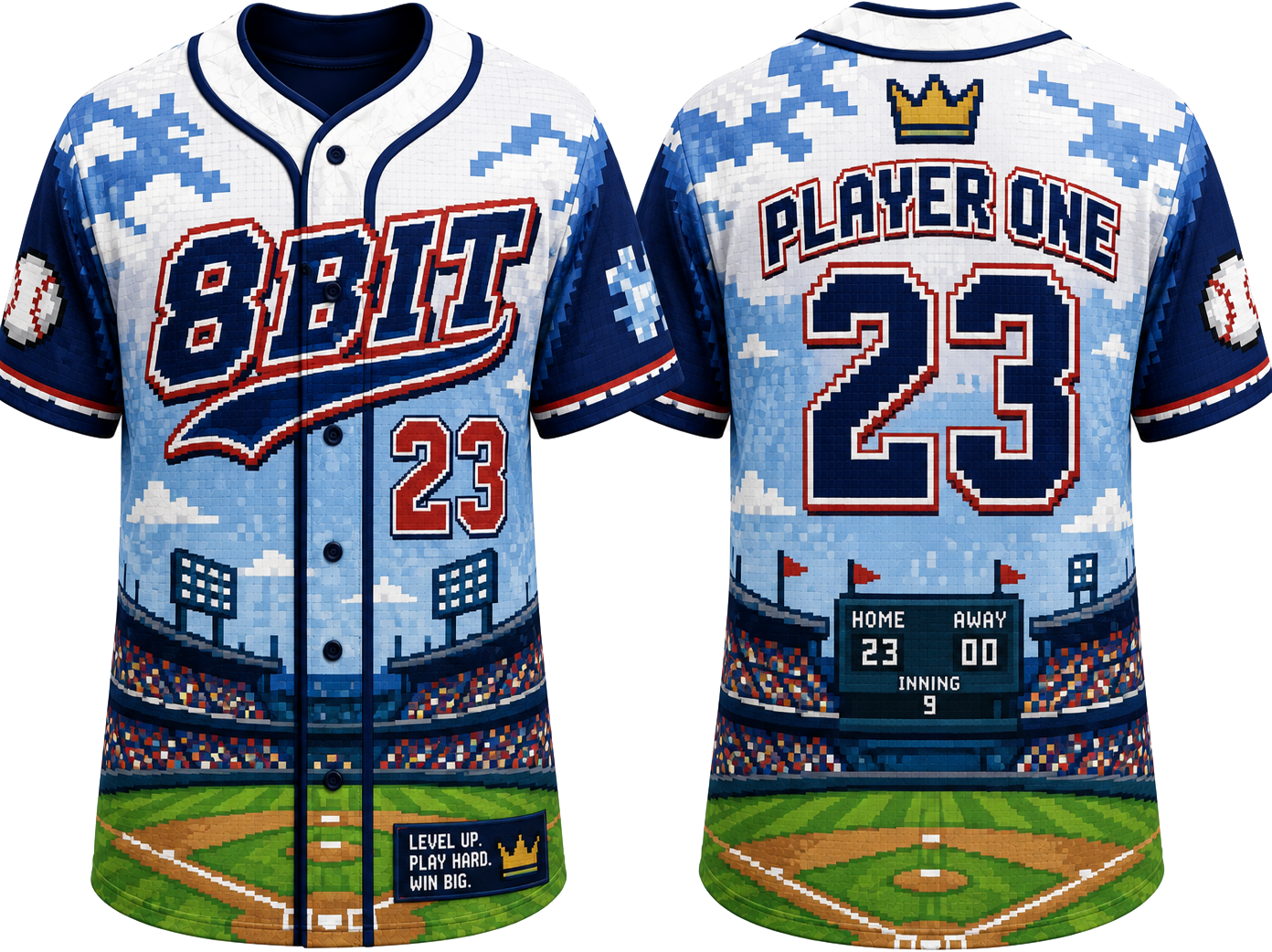 Party Jersey Mesh: