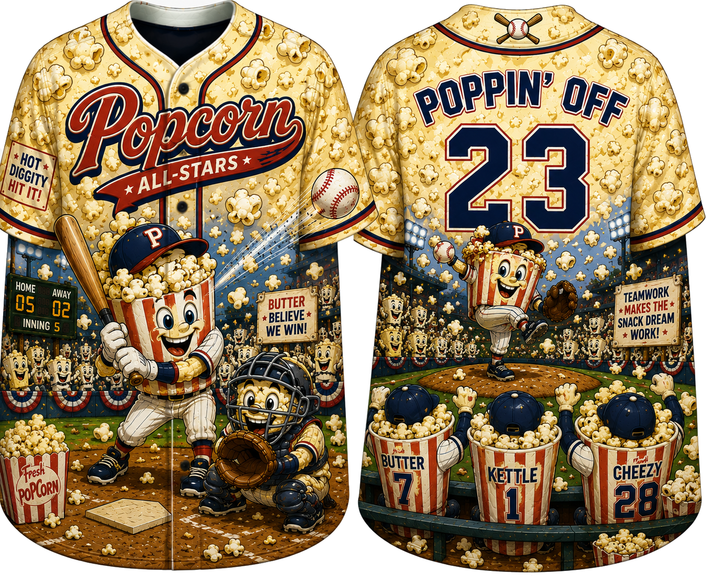 Party Jersey Mesh: