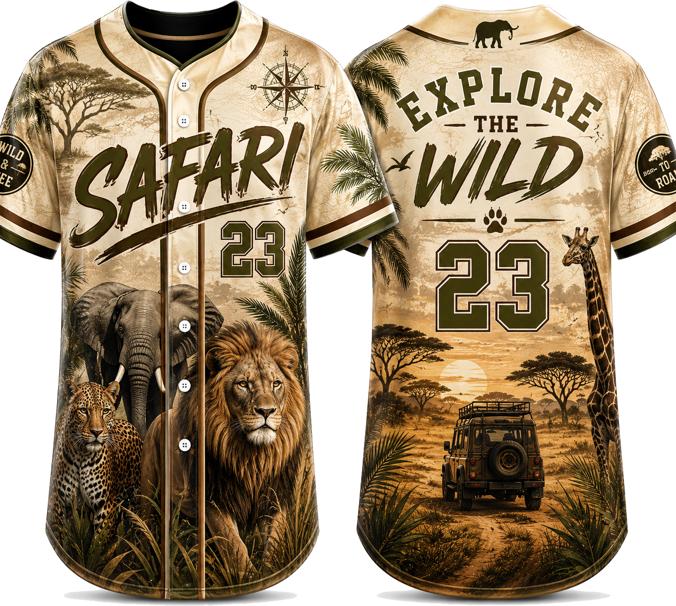 Party Jersey Mesh: