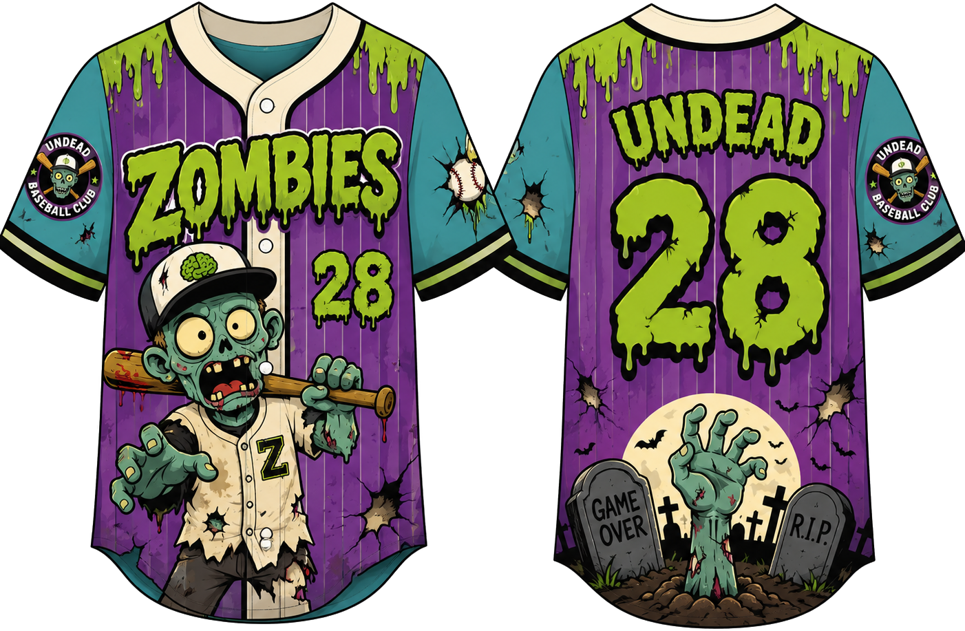 Party Jersey Mesh: