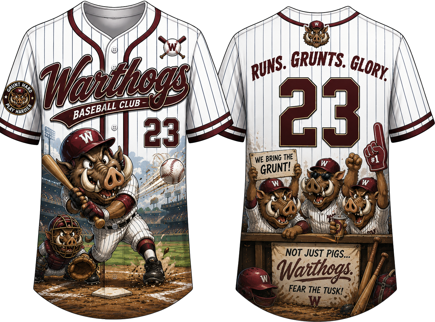 Party Jersey Mesh: