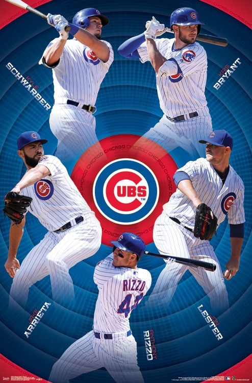 MLB Poster: Cubs Team 15763
