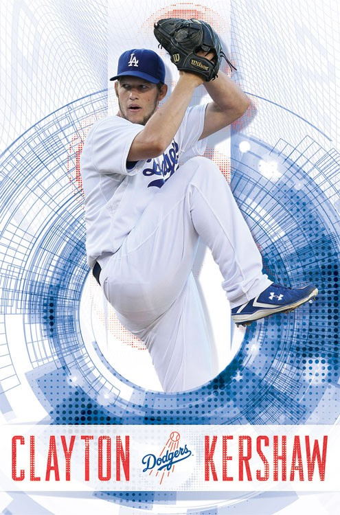 MLB Poster: Kershaw 13429
