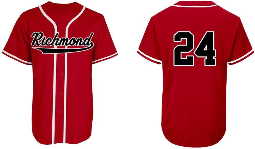 Maglia Richmond, rosso