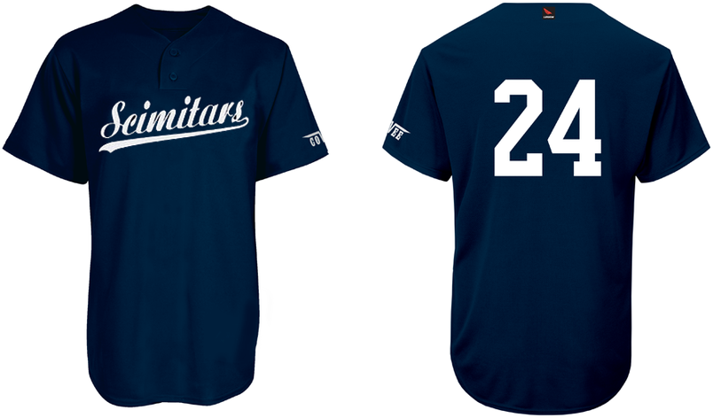 Scimitars B.P. Jersey: Flatback Mesh