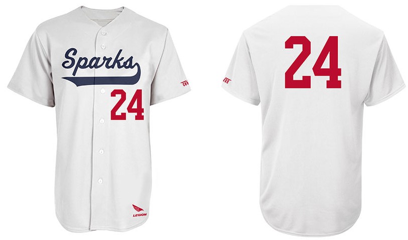 Camisa Beísbol Sparks, blanco
