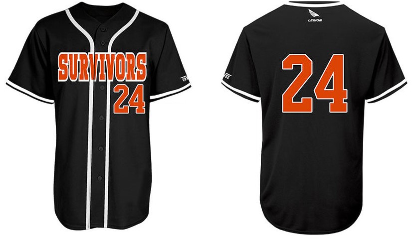 Survivors Shirt: Zwart