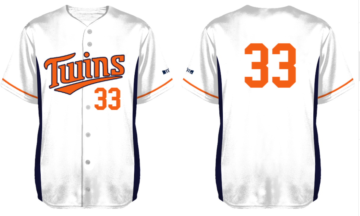 Twins Jersey Baseball