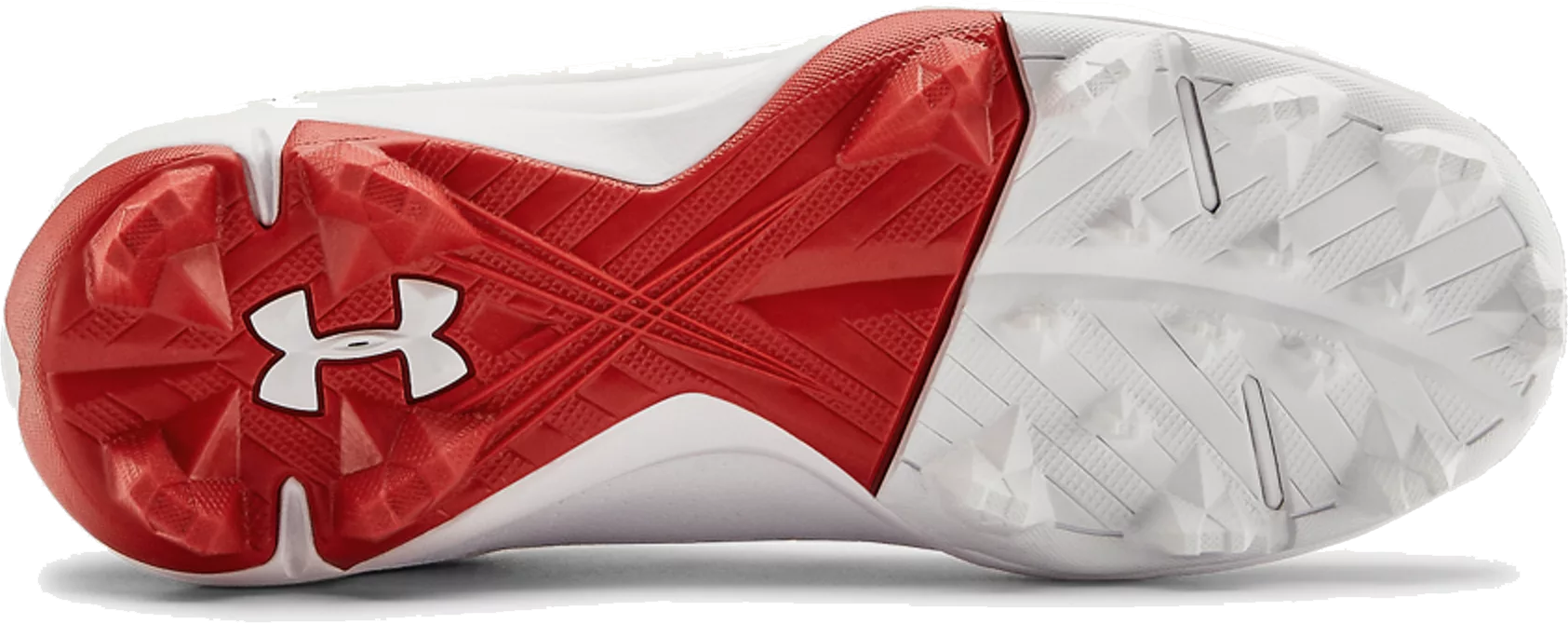 Underarmour Leadoff Mid 3023448-600: White/Red