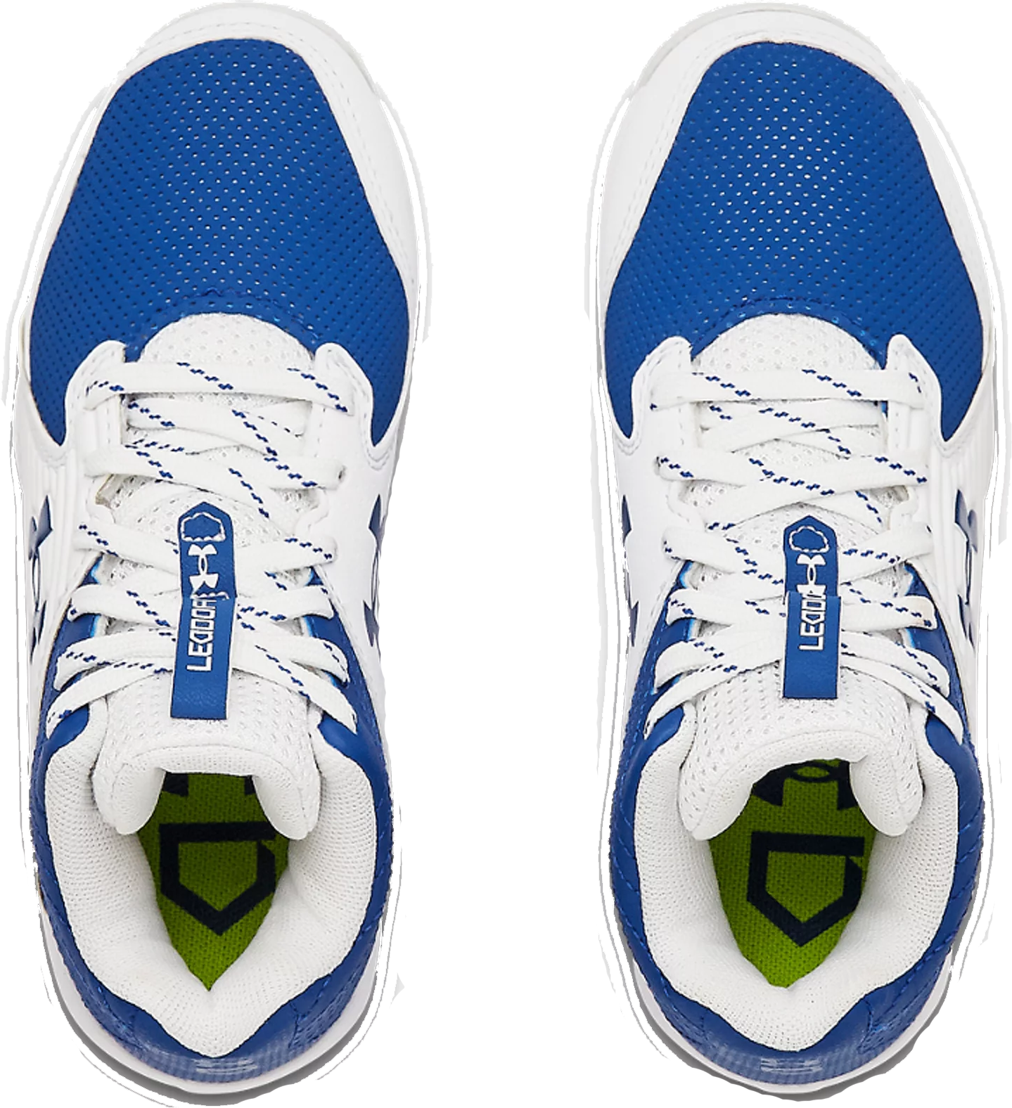 Underarmour Leadoff Mid 3023448-400: White/Royal