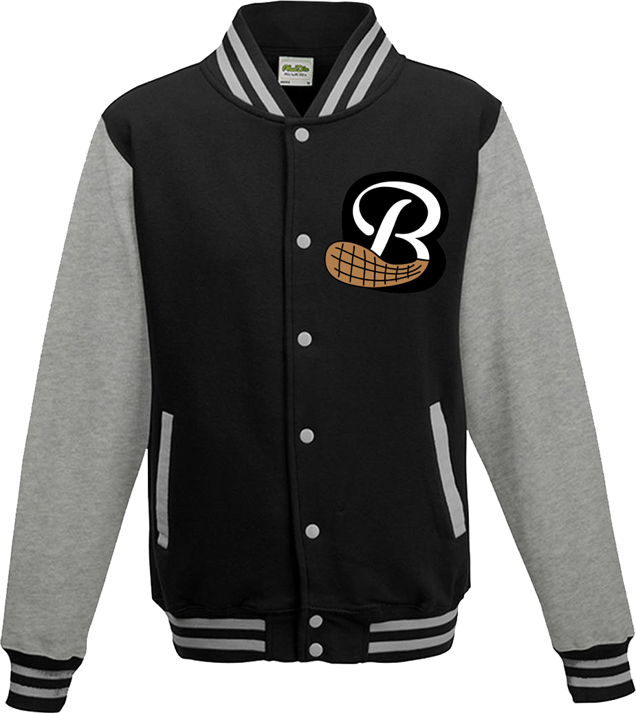 Chaqueta universitaria Vienna Beavers: Black