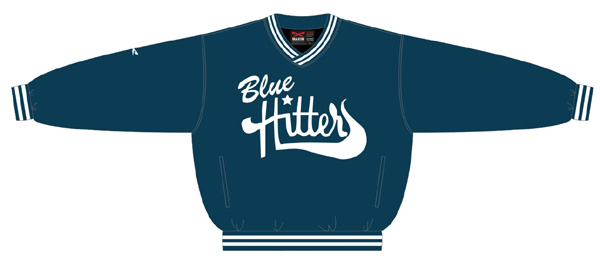 Blue Hitters PolyMicro Pullover Jacket
