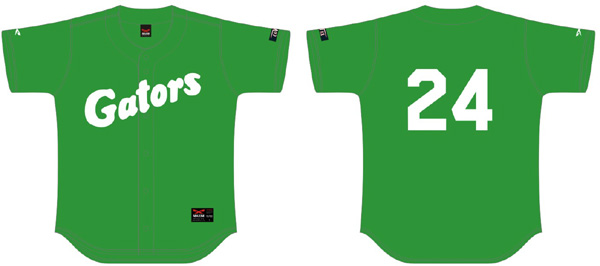 Camisa Gators Jersey, verde