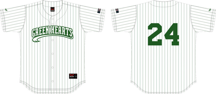 Camisa Green Hearts