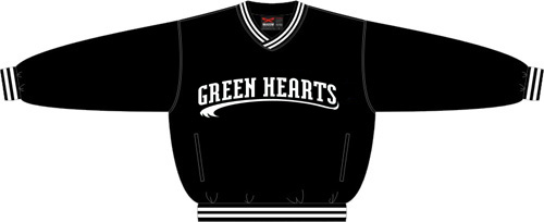 Green Hearts PolyMicro Pullover Jack