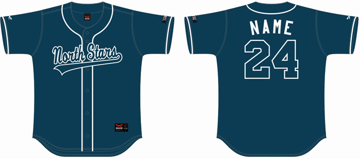 Maglia Oldham North Stars, navy