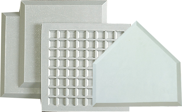 Bases + Homeplate, Thick Rubber (4)