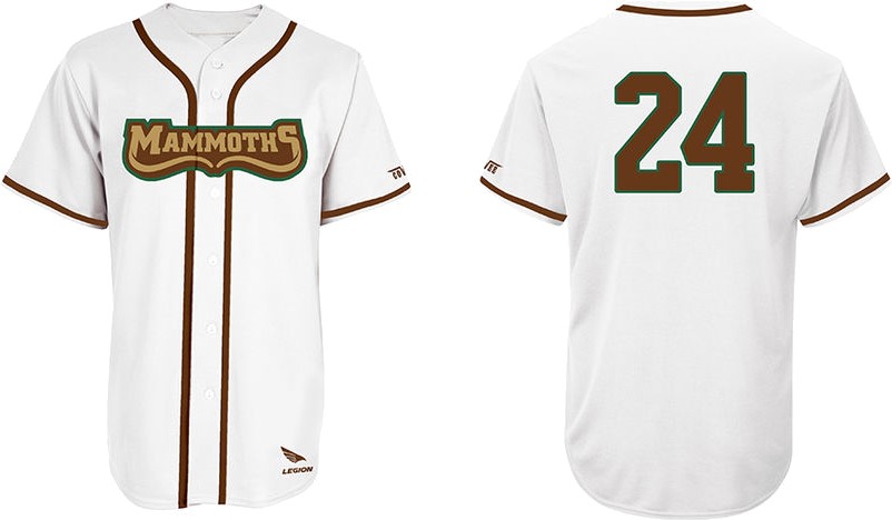 Yverdon Mammoths Jersey: White