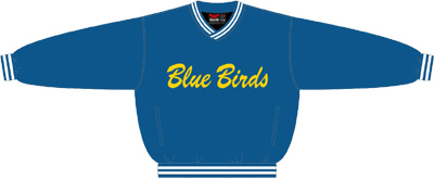 Blue Birds PolyMicro Pullover Jacket