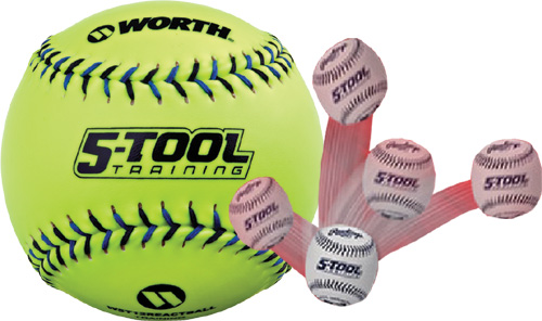 Worth REACT Ball Softbal 12"